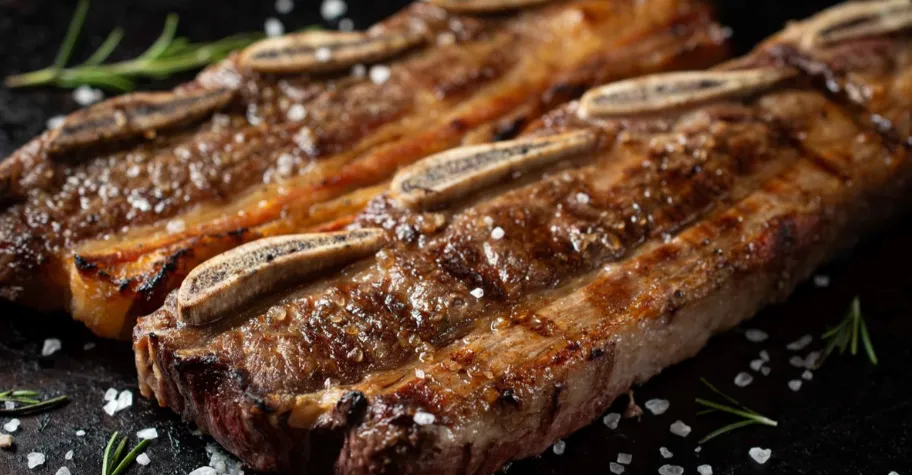 Asado de Tira a la parrilla