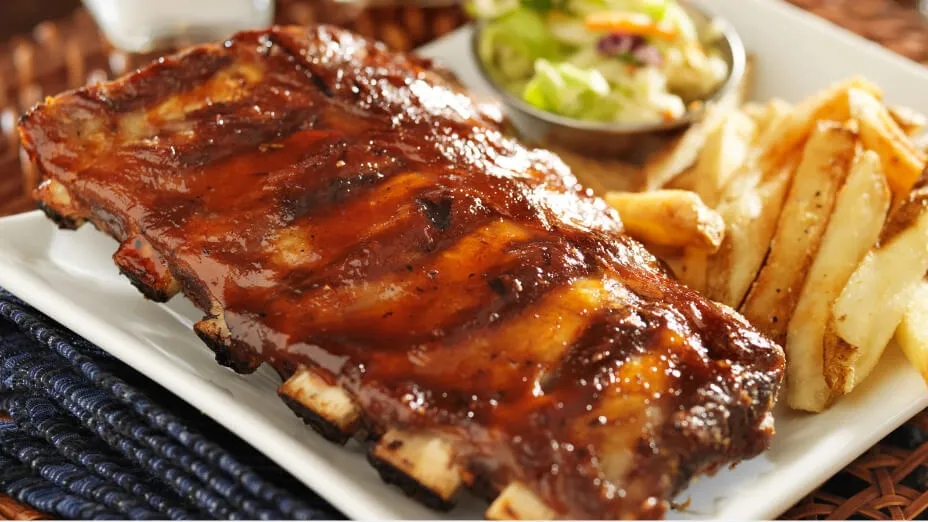 Costillas BBQ al Horno