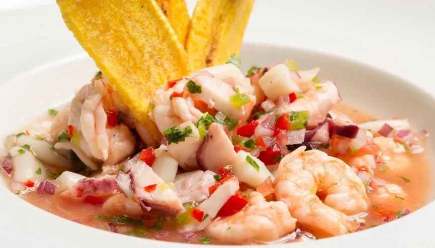 Ceviche de camarón ecuatoriano Market d'Lago: receta fácil y deliciosa