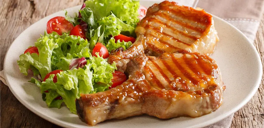 Chuletas de Cerdo al Curry