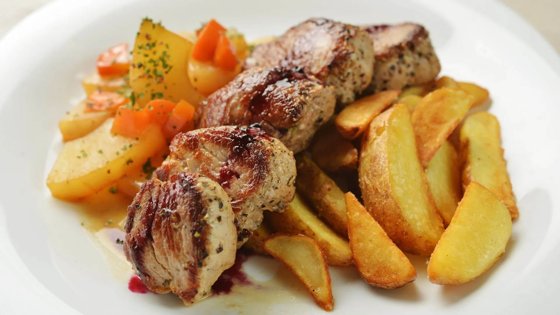 Medallones de Cerdo al Horno