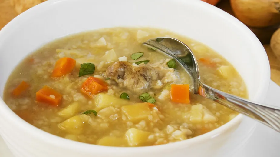 Sopa de Arroz de Cebada