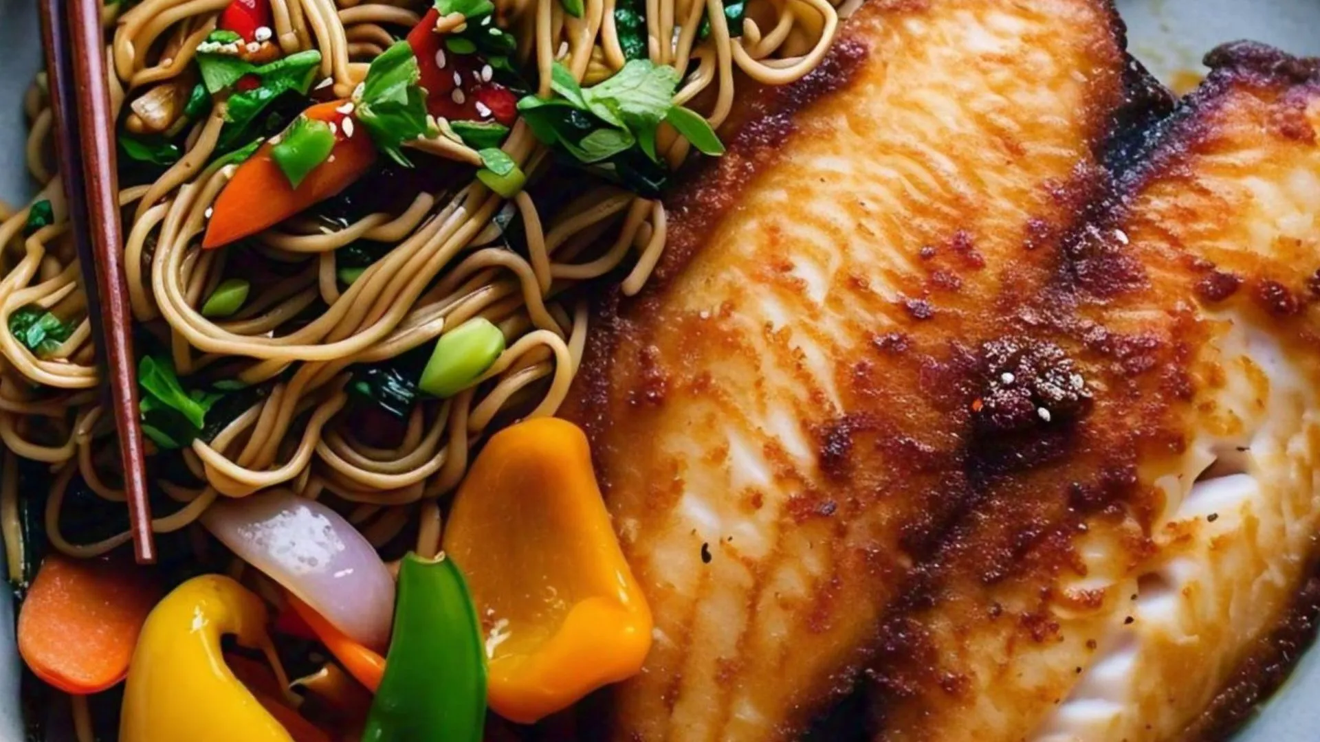 Tilapia al estilo Thai