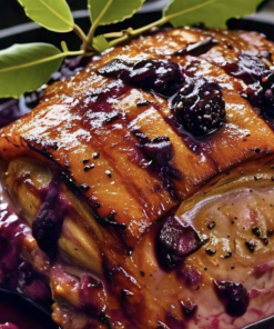 lechon en salsa de mora - Market d'Lago Quito